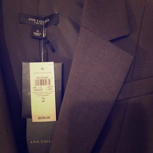 Ann Taylor tropical wool blazer